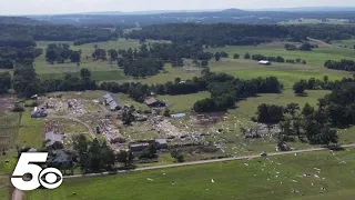 EF2 tornado hits Logan County on Father's Day