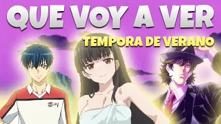 🌞 Anime de la TEMPORADA de VERANO que VOY A VER🌞 Sale mal xd