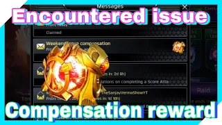 Encountered issue compensation reward 🥳 Power ⚡ ranger legacy wars | The sanjay verma show