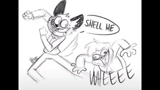 Haida attempts to flirt with Ashley (Hunicast)