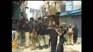 Атака боевиков на пакистанскую полицию