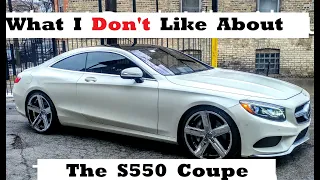 Five Things I Don't Like About My S550 Coupe