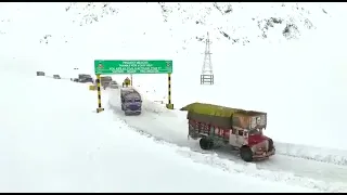 India Gate ZOJILA PASS Ladakh January 2nd ...