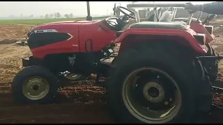 Solis tractor testing tiller