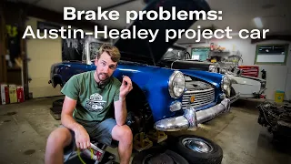 Bleeding the hydraulic system: Austin-Healey project car | Kyle's Garage - Ep. 13