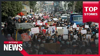 Monks and nurses in Myanmar join struggle to restore democracy after military coup