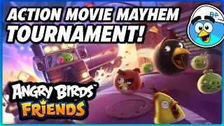 FLYING TO THE DANGER ZONE! 😎 / Angry Birds Friends Action Movie Mayhem Tournament Gameplay