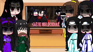 Lideres Reaccionan a "Sere Tu villano" //WangXian// 𝓜𝓓𝓩𝓢// A-Yuan_el_rabanito🤧✨😊