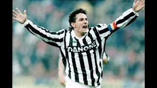Roberto Baggio vs Parma 1995 Serie A - Hattrick of Assists!