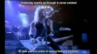 Metallica- Fade To Black Live in Seattle 1989 (Subtitulos en Inglés y Español)