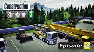 I buy a two new machine!!|Construction simulator 3|[Episode:43]