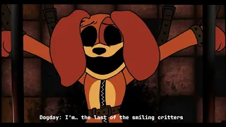 Dogday death cutscene (Animation) - Poppy playtime Chapter 3 Smiling Critters