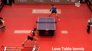 SAMSONOV Vladimir vs FRANZISKA Patrick -  Hungarian Open 2018