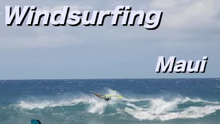 Windsurfing at Ho'okipa #3 / Maui