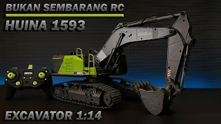 Unboxing RC EXCAVATOR HUINA 1593 Bukan Sembarang RC ⚠️🔥| Deep Review