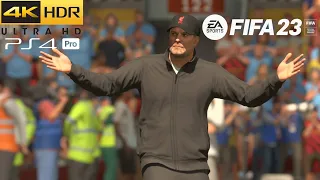 FIFA 23 - Liverpool vs Manchester City | PS4 Pro Gameplay [4K HDR]