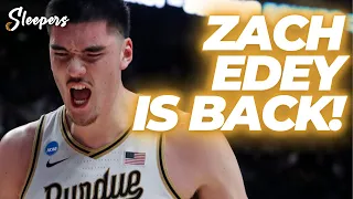 Zach Edey is back for Purdue! Why are people down-playing this? The Boilermakers are awesome.