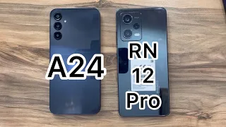 Samsung Galaxy A24 vs Xiaomi Redmi Note 12 Pro