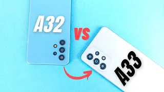 Samsung Galaxy A33 5G VS Galaxy A32 | Head To Head Comparison