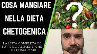 Cosa mangiare nella dieta chetogenica, la lista completa di tutti gli alimenti che puoi consumare!