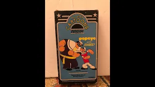 All Star Cartoons Video Presents Popeye Meets Sinbad VHS