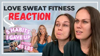 Love Sweat Fitness - Habits to Avoid to Lose Weight (Weight Loss Coach Reacts)