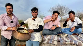 Ajmer Hill Ep. 2 Mutton Making in copper Handi | INDIAN VILLAGE COOKING RECIPE | INDIAN FOOD TALK