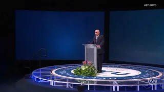 President Oaks encourages BYU to embrace uniqueness