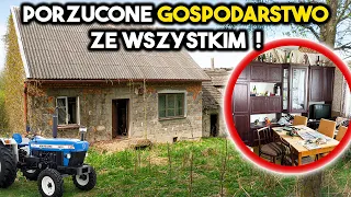 ZOSTAWILI GOSPODARSTWO ZE WSZYSTKIM I UCIEKLI! 😮 DLACZEGO TO STOI PUSTE !? - Urbex