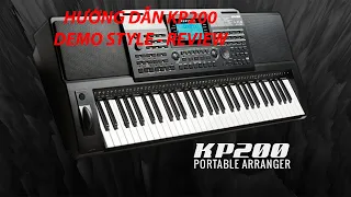 KURZWEIL KP200 - Style Demo - Review