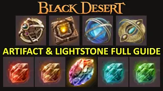 Artifact & Lightstone Full Guide (2 New Gear Slot) Info & Preparation Update Black Desert Online