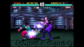 Lei  with Bryan  Best Moves Gameplay - Tekken 3 (Arcade Version)