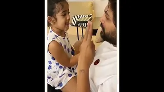 AlluArjun Daughter Funny conversation || avunu Bey