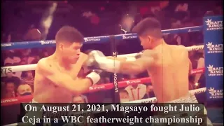 ***FIVE ACTIVE FILIPINO WORLD CHAMPIONS IN BOXING PART 1