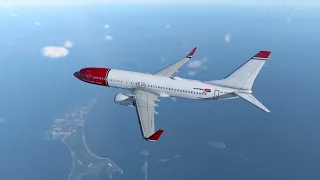 Norwegian Boeing 737-800 EKCH - EIDW -- X-Plane 12