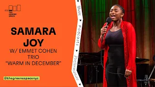 Samara Joy with Emmet Cohen Trio: "Warm In December"