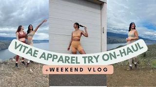 VITAE APPAREL TRY-ON HAUL - SPEND A FEW DAYS WITH ME!