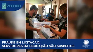 FRAUDE EM LICITAÇÃO: SERVIDORES DA EDUCAÇÃO SÃO SUSPEITOS