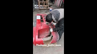 Repairing Bumper with Fiber glass |Restoration