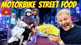 WILD Saigon Street Food Tour on MOTORBIKES!🇻🇳 🛵(THIS Was CRAZY😵!)