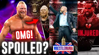 OMG! Brock Lesnar RETURN SPOILED! 😱? WrestleMania LONDON LOCK? | Jimmy Uso INJURED | WWE News
