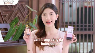 1. Nước uống làm đẹp Adiva Gold, Adiva White bộ đôi trắng sáng da hoàn hảo