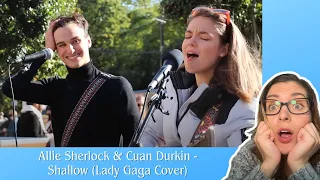 LucieV Reacts for the first time to Allie Sherlock & Cuan Durkin - Shallow (Lady Gaga Cover)