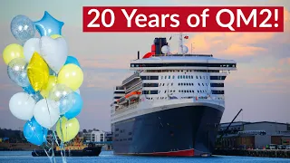 QM2, the World’s ONLY transatlantic liner just turned 20 years old!