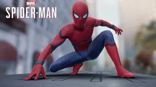 Spider-Man PC - Civil War Stark Suit MOD Free Roam Gameplay!