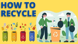 Recycling for Kids | Recycling Plastic, Glass, and Paper | Recycle Symbol