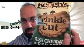 Keogh's Irish Cheddar and Red Onion Potato Crisps Review