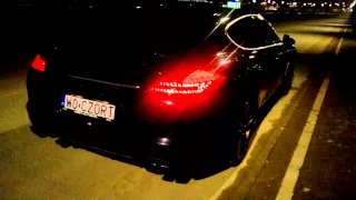 Porsche Panamera Turbo Sounds, Acceleration, Launch Control And Ride In Warsaw