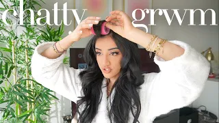Q&A GRWM | my relationship, family, moving away, confidence and more life updates!
