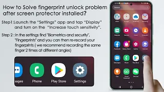 How To Fix Fingerprint Lock Not Working After Placing Screen Protector